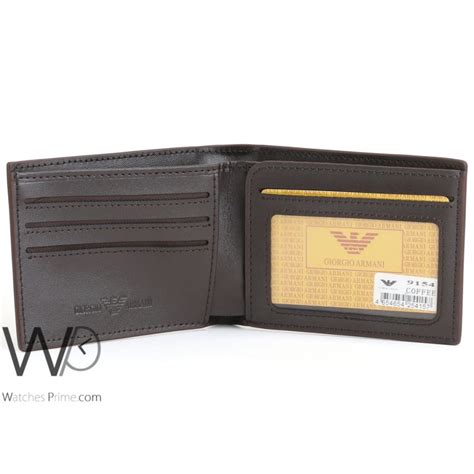 armani wallet mens
